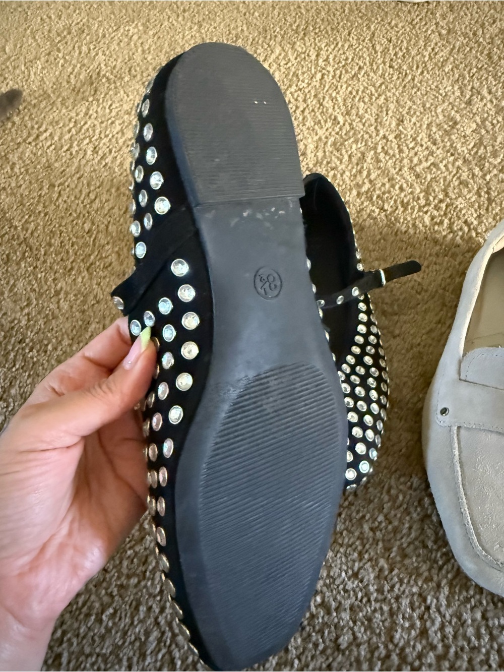 Women’s Issa Rhinestone Flats 🪩 - Picture 3 of 4